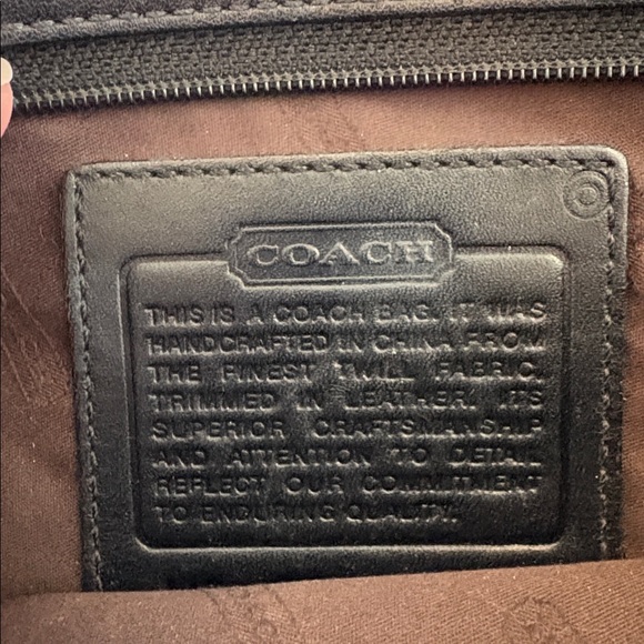 Coach Elegant Black Women's Handbag - Picture 4 of 4